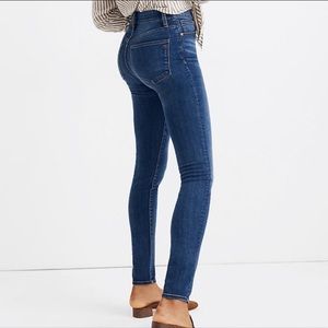 Madewell Curvy High-Rise Skinny Jeans Dark Wash
